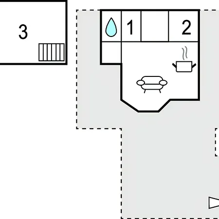 2 Bedroom In Сasa de vacaciones Tingvatn